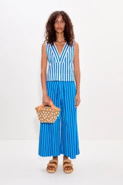 Arroarro sleeveless poplin top