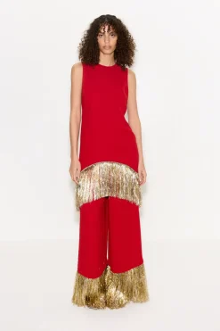 Bowiebowie fringe mini dress