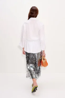 Innainna poplin top