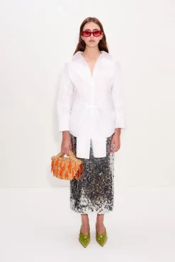 Innainna poplin top