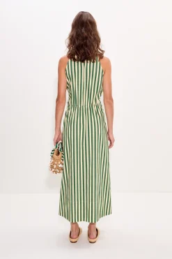 Innainna sleeveless poplin dress
