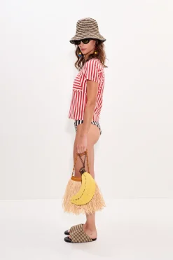 Kinikini striped tee