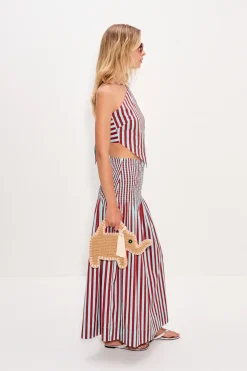 Kitkit poplin tie top