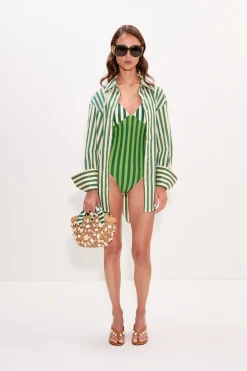 Lochloch poplin button up