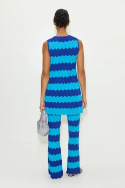 Mojimoji knit mini dress