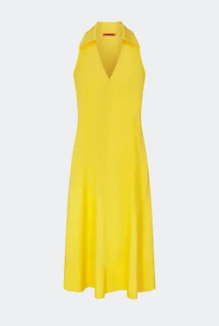 Navanava poplin midi dress