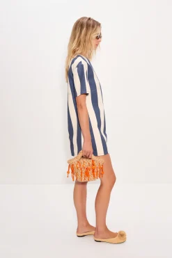 Saharasahara short sleeve mini dress
