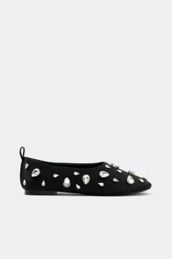 Teardropteardrop crystal riad flat