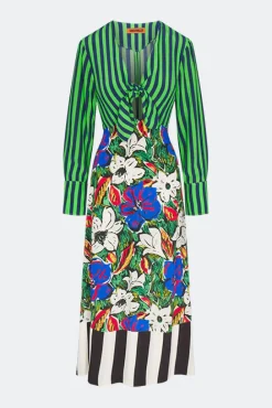 Zelenezelene maxi dress
